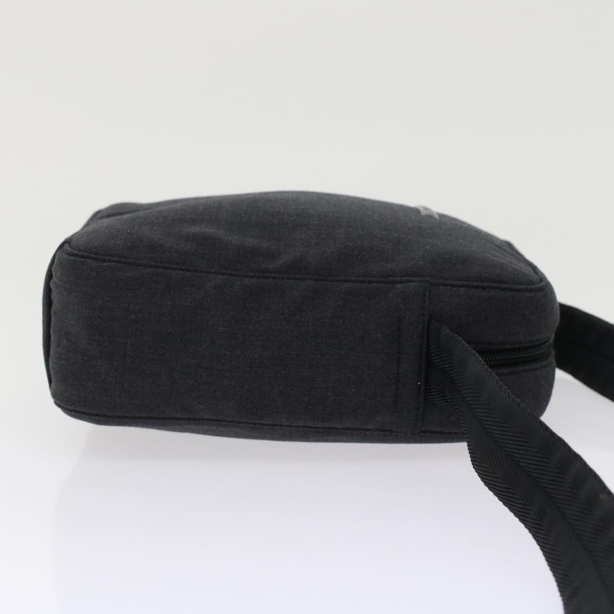 PRADA Sports Shoulder Bag Nylon Gray Auth