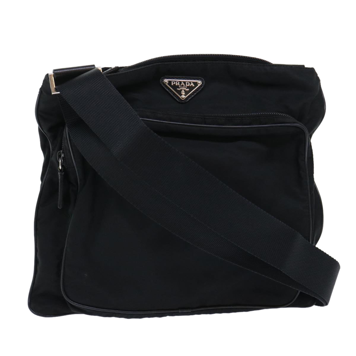 Prada Shoulder Bag Nylon Black