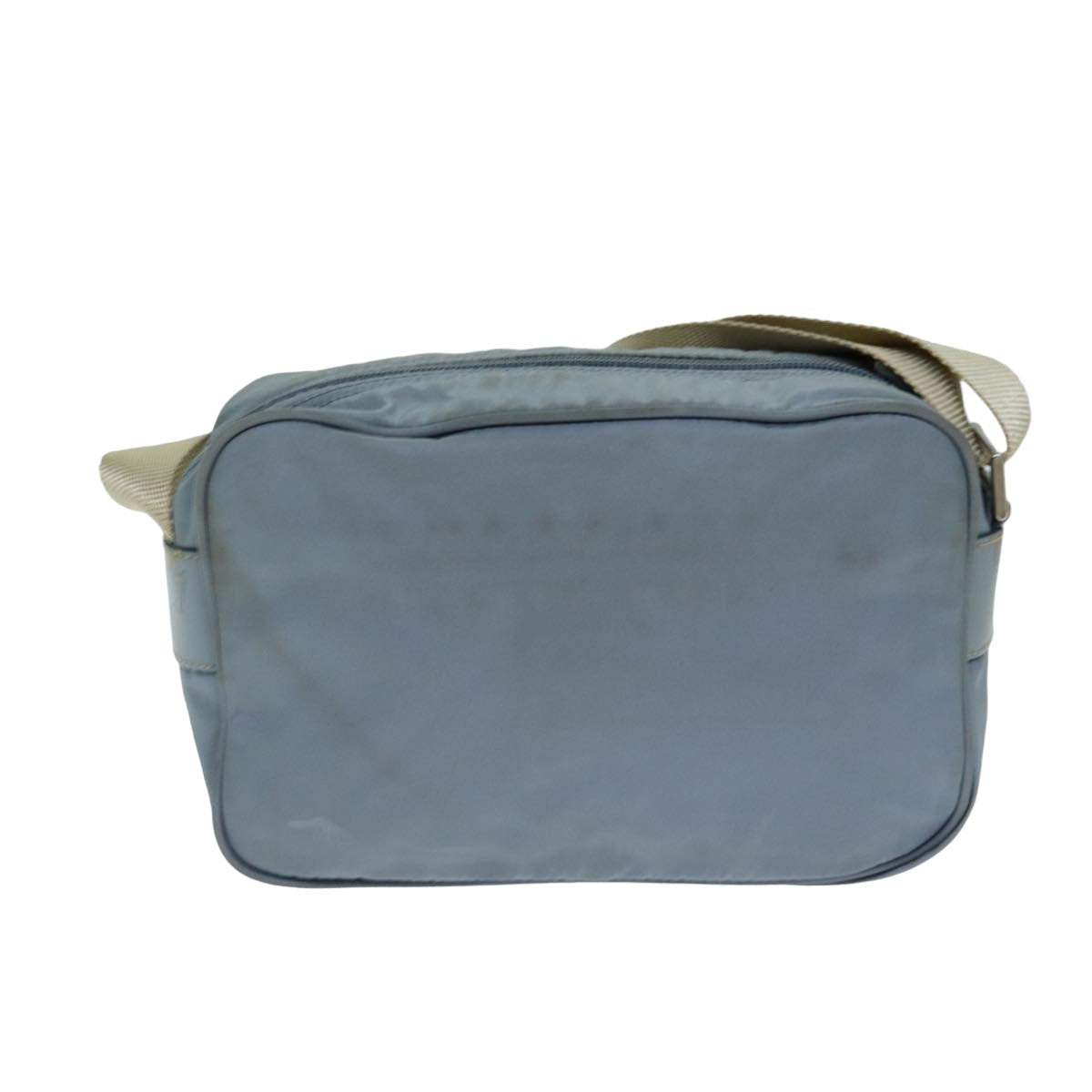 PRADA Shoulder Bag Nylon Blue Auth