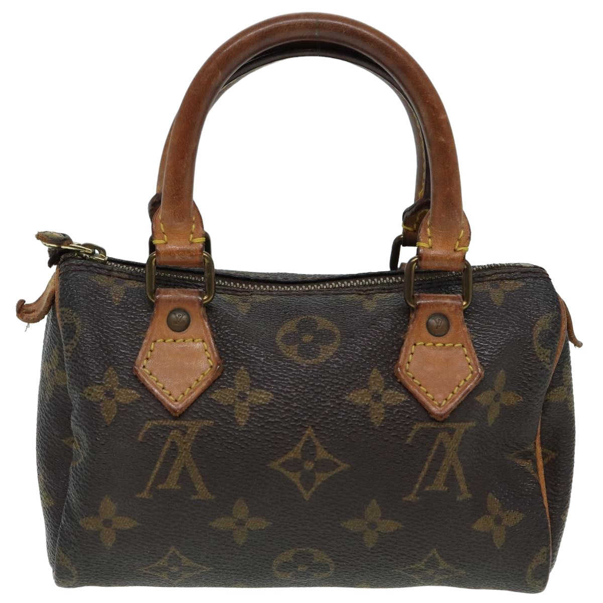 LOUIS VUITTON Monogram Mini Hand Bag M41534 LV Auth fm3593