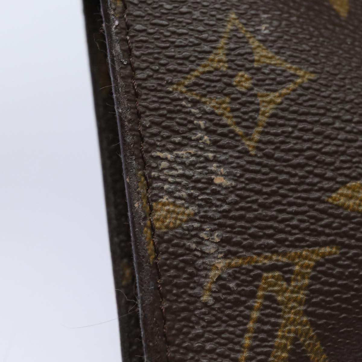 LOUIS VUITTON Monogram Bucket GM Pouch Accessory Pouch LV Auth fm3606