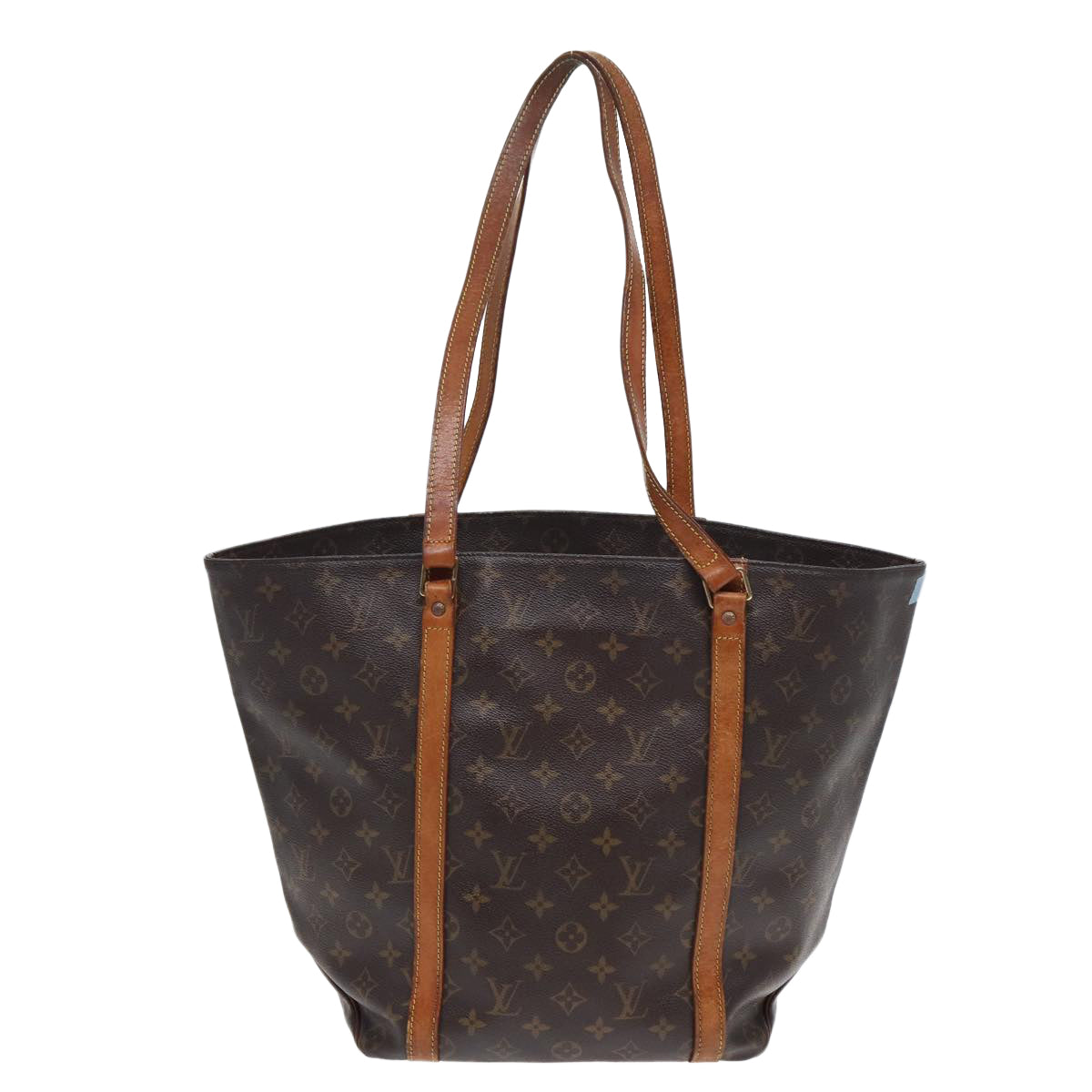 LOUIS VUITTON Monogram Sac Shopping Tote Bag M51108 LV Auth fm3612