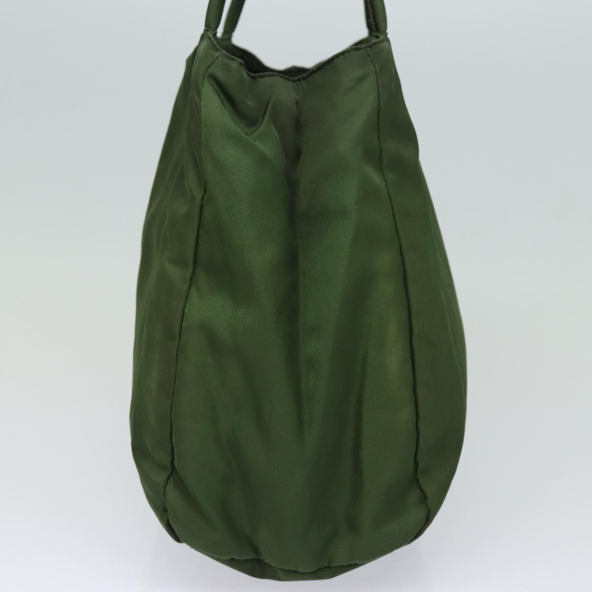 PRADA Hand Bag Nylon Khaki Auth