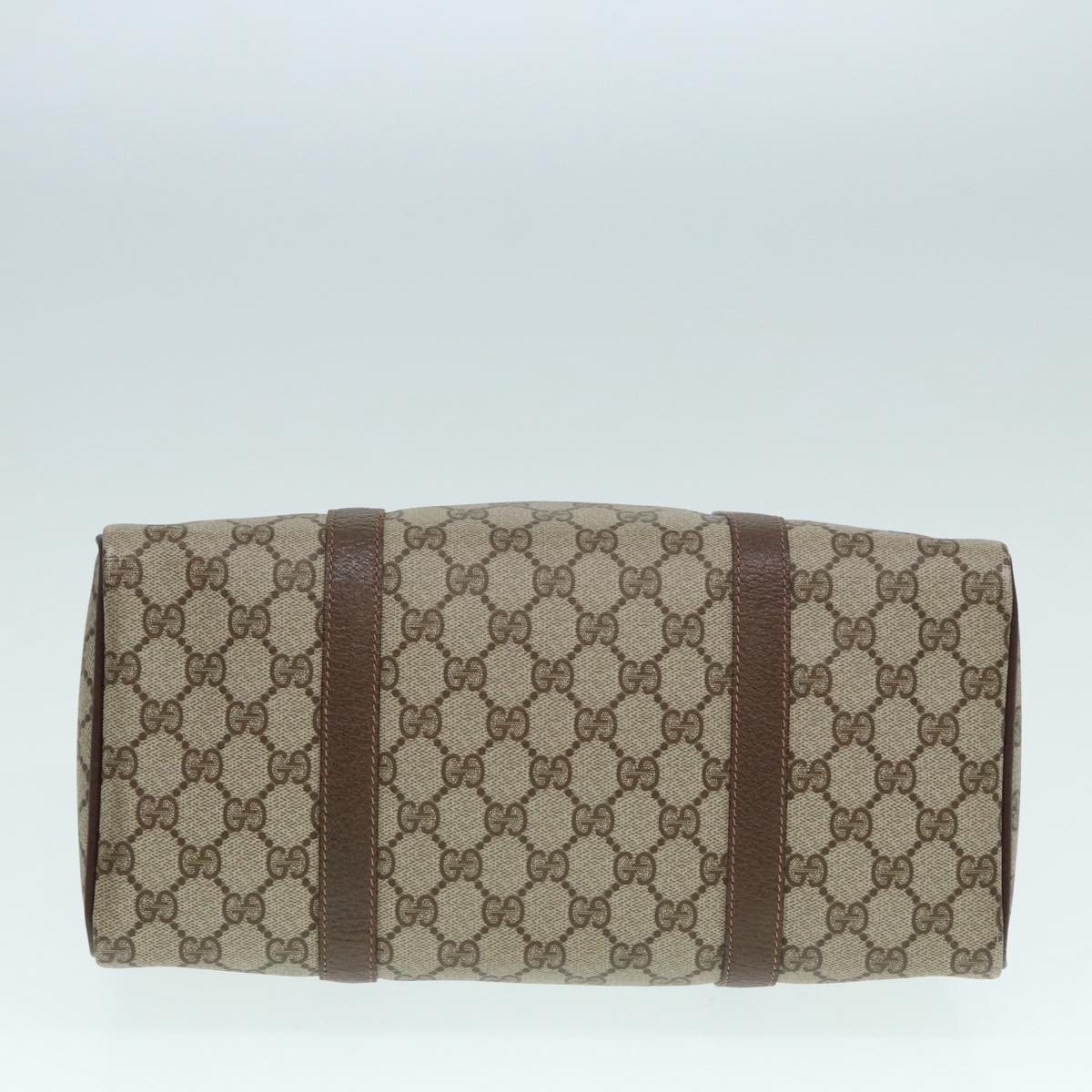Gucci Leather Canvas Handbag