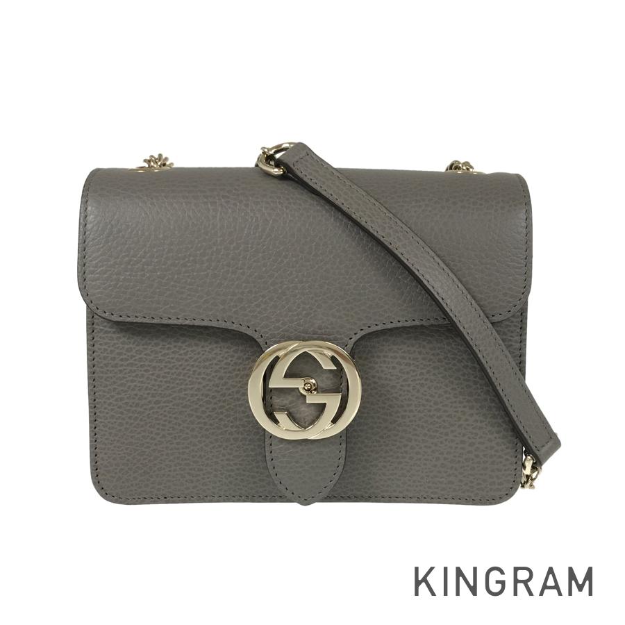 Gucci Chain Leather Shoulder Bag