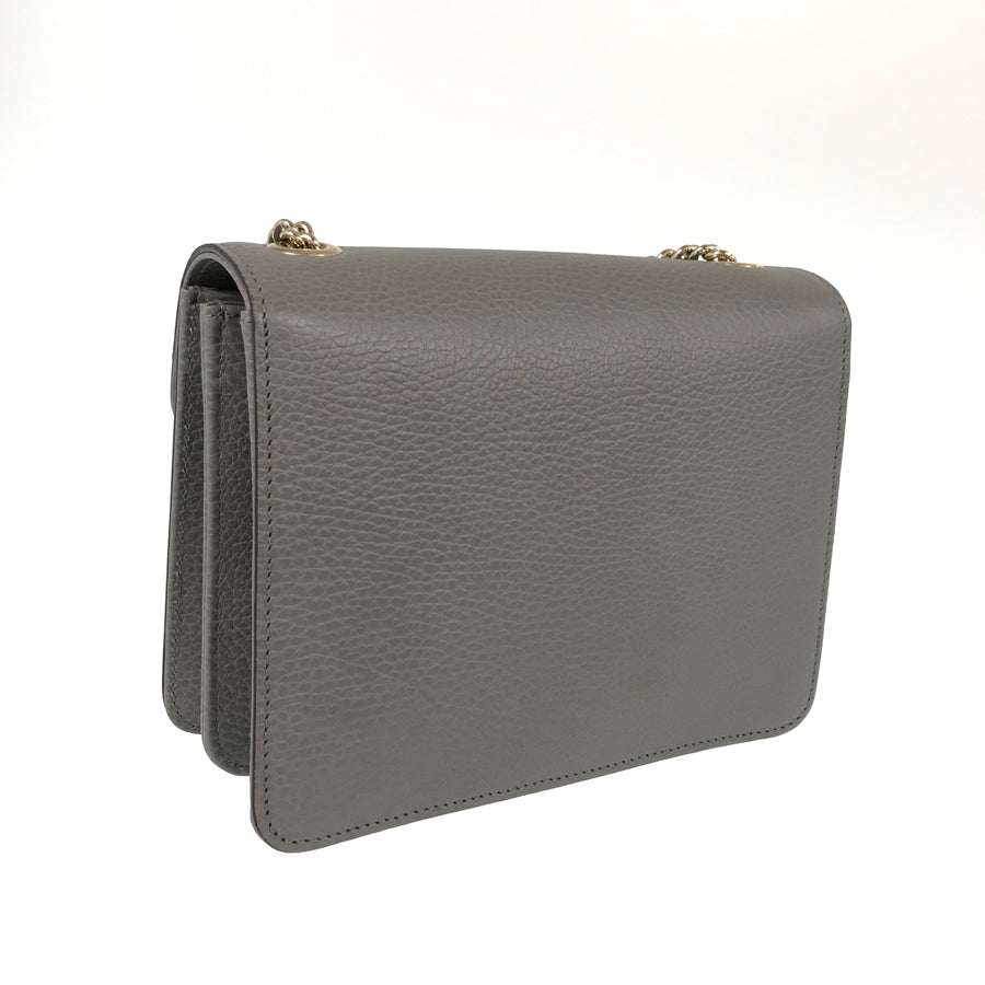 Gucci Chain Leather Shoulder Bag