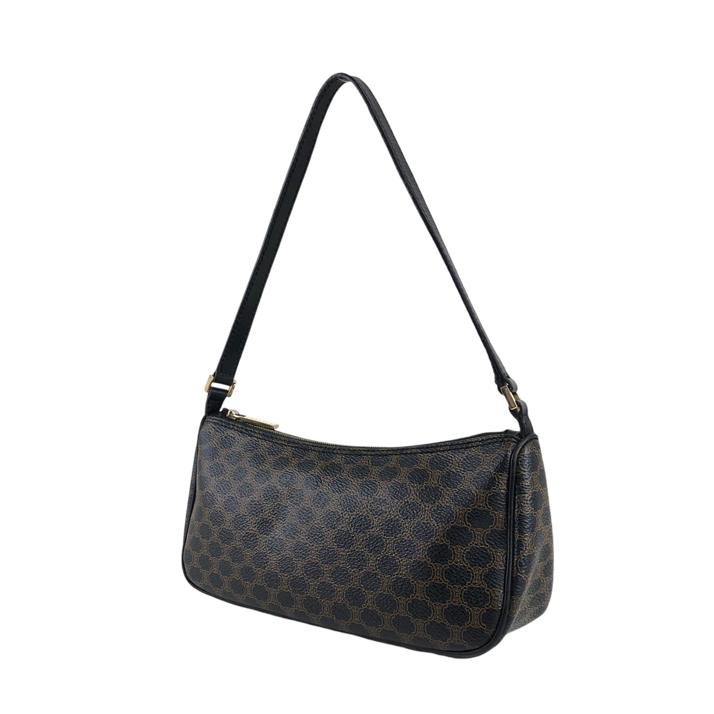 CELINE Macadam Shoulder bag Hobobag Black