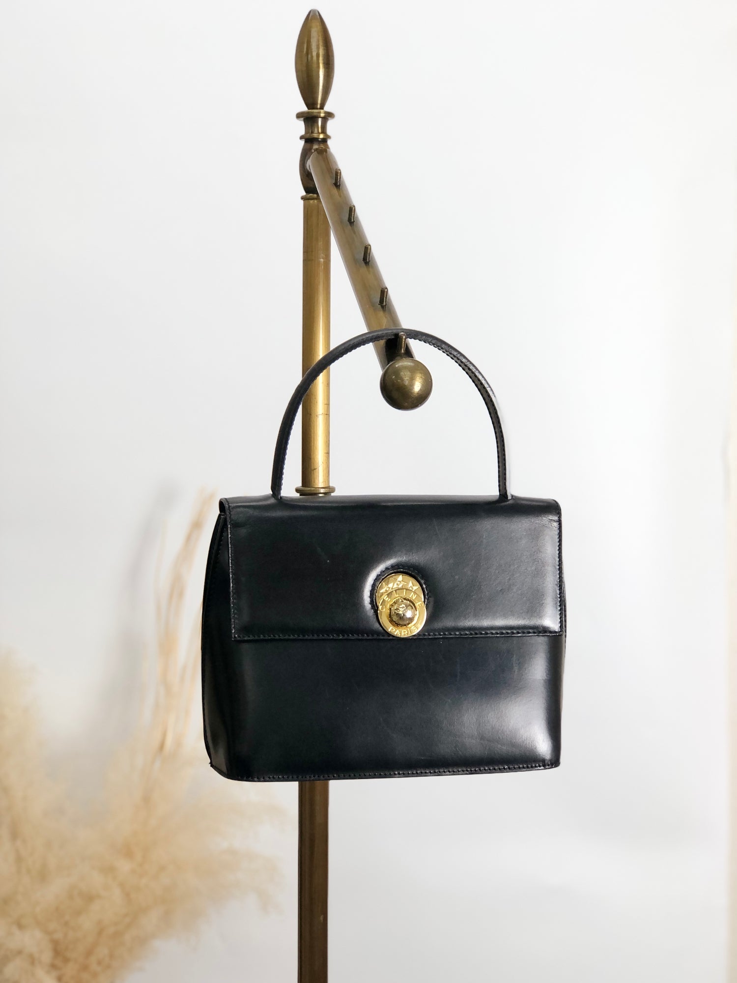CELINE Starball Handbag Black 5fj8x2