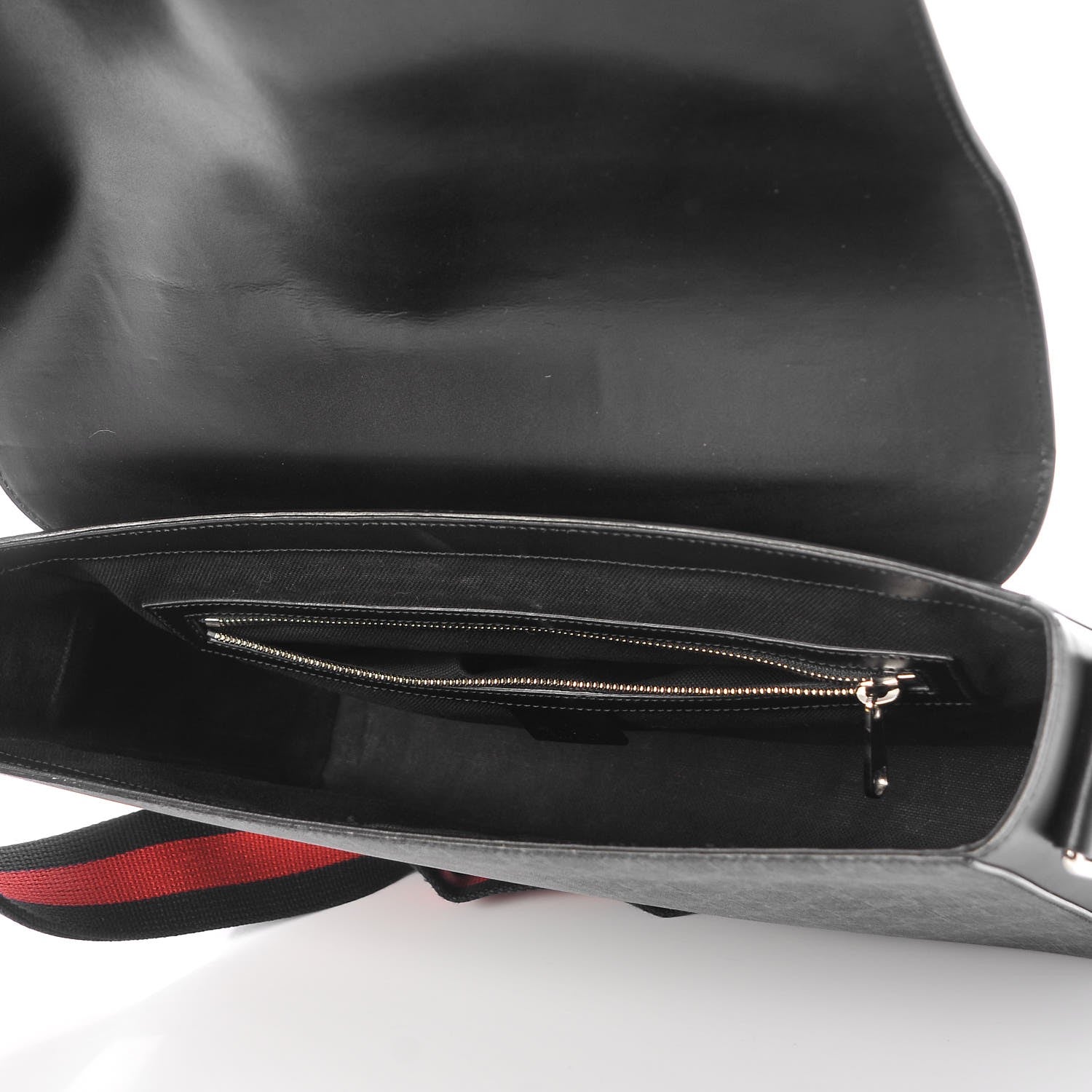 Gucci Monogram Leather Canvas Crossbody