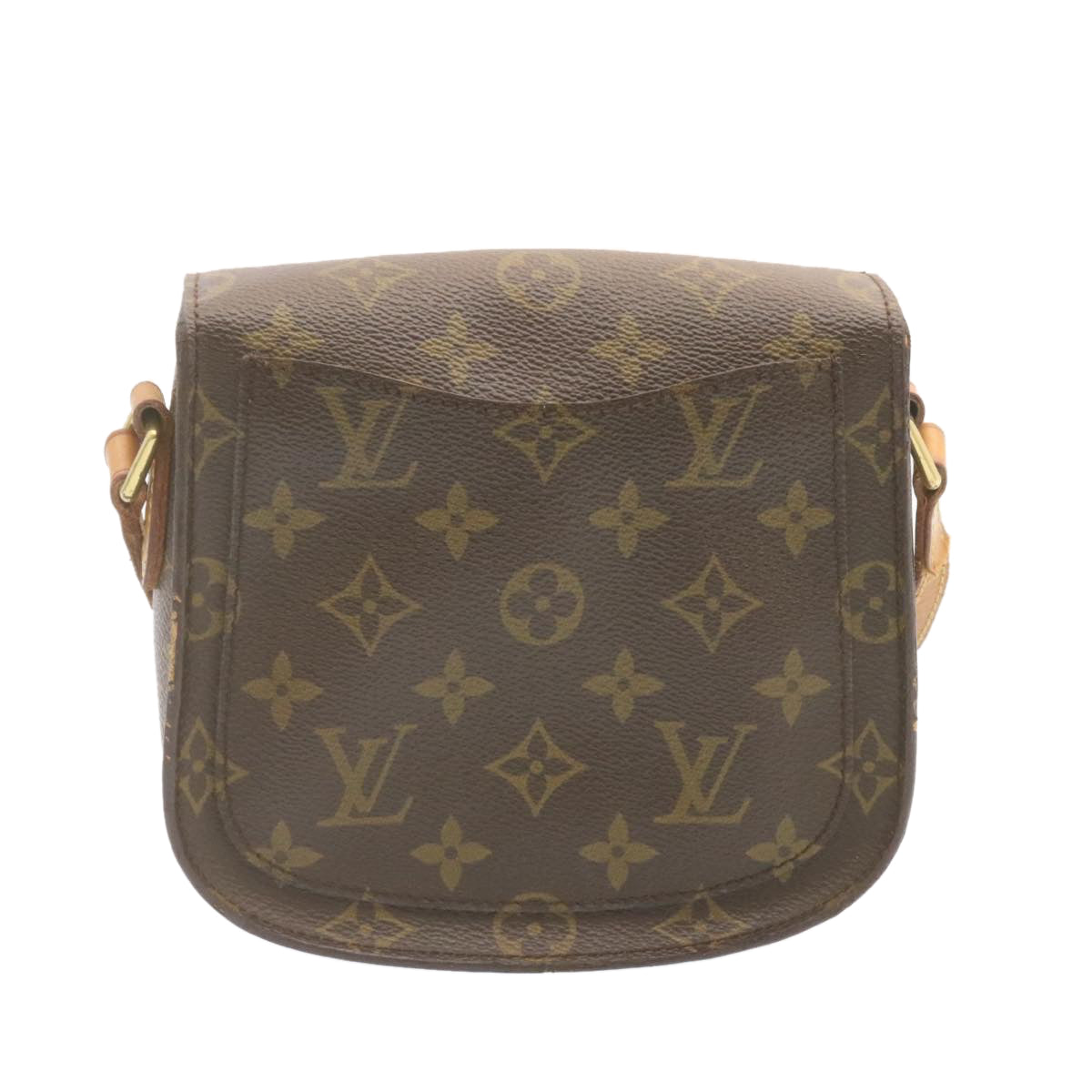 LOUIS VUITTON Monogram Saint Cloud PM Shoulder Bag LV Auth am1072g