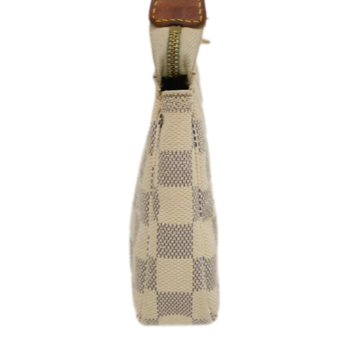 LOUIS VUITTON Damier Azur Mini Pochette Accessoires Pouch LV am2423g Clutch