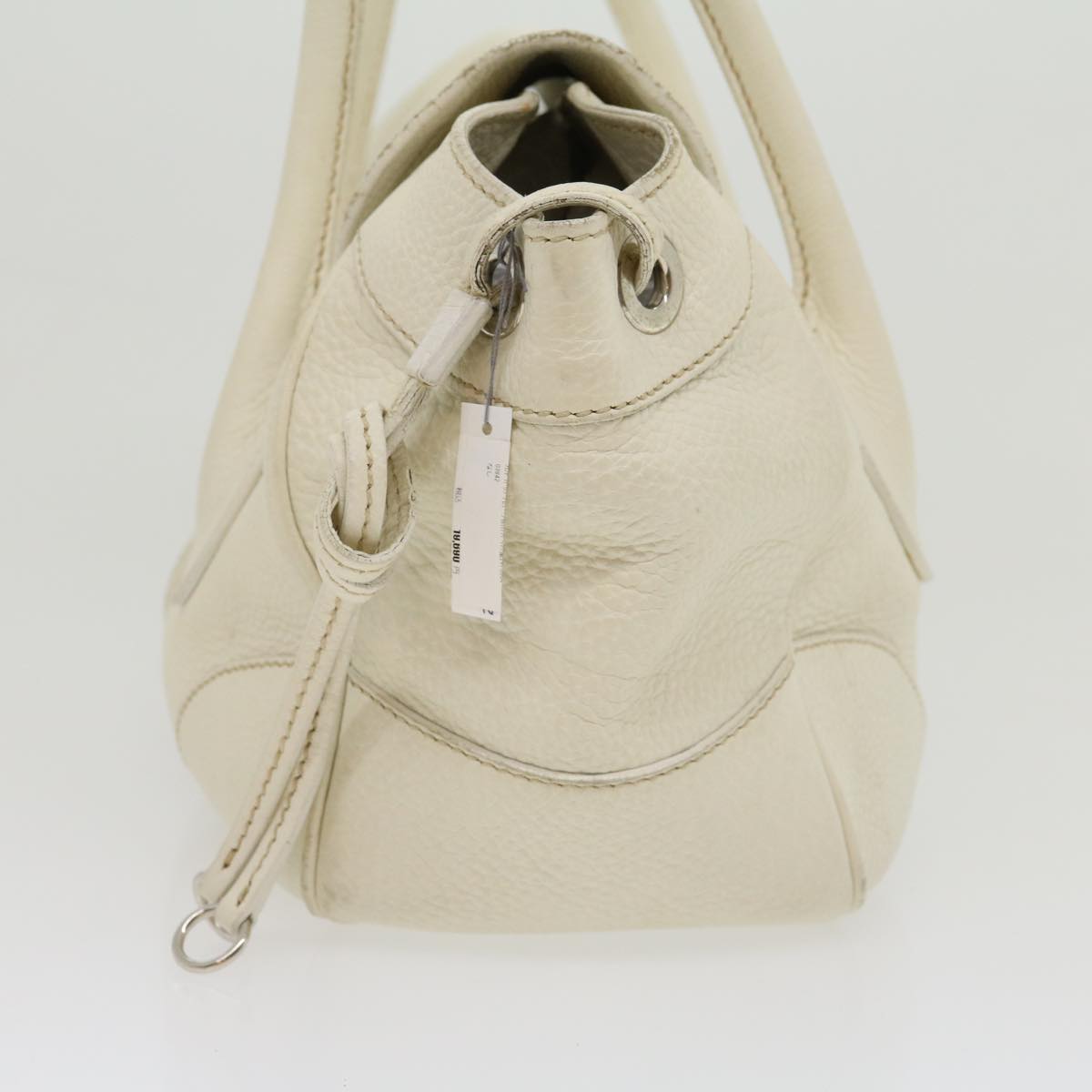Prada Tote Bag Leather White