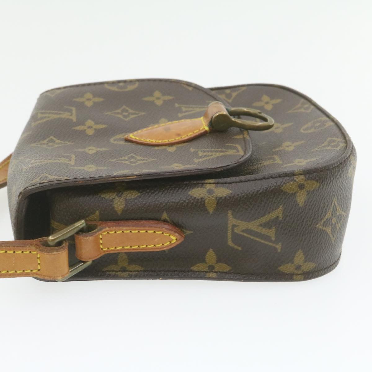 LOUIS VUITTON Monogram Saint Cloud PM Shoulder Bag LV Auth am603g