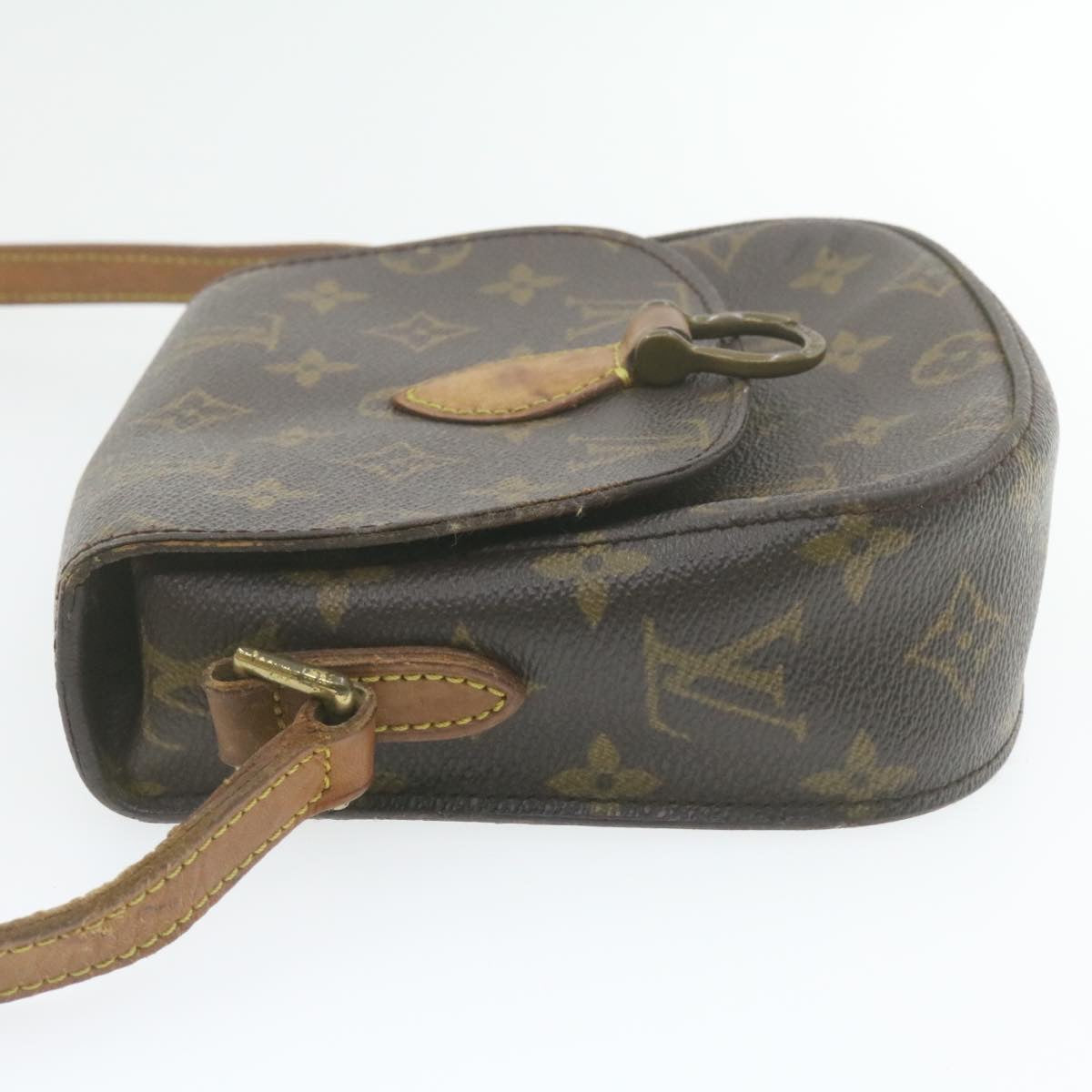 LOUIS VUITTON Monogram Saint Cloud PM Shoulder Bag LV Auth am753g