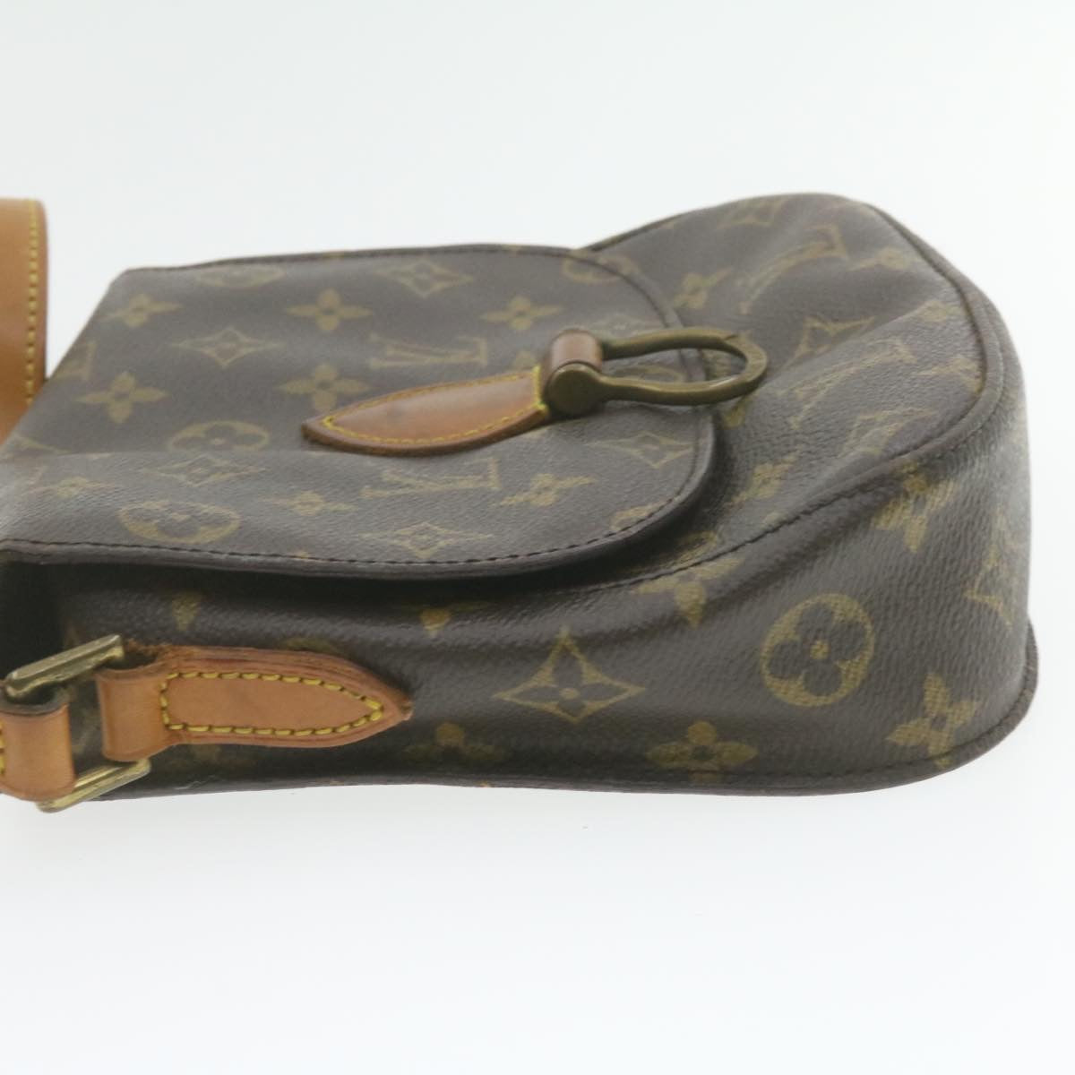 LOUIS VUITTON Monogram Saint Cloud MM Shoulder Bag LV Auth am937g