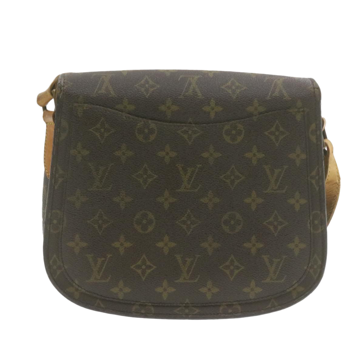 LOUIS VUITTON Monogram Saint Cloud GM Shoulder Bag LV Auth am941g