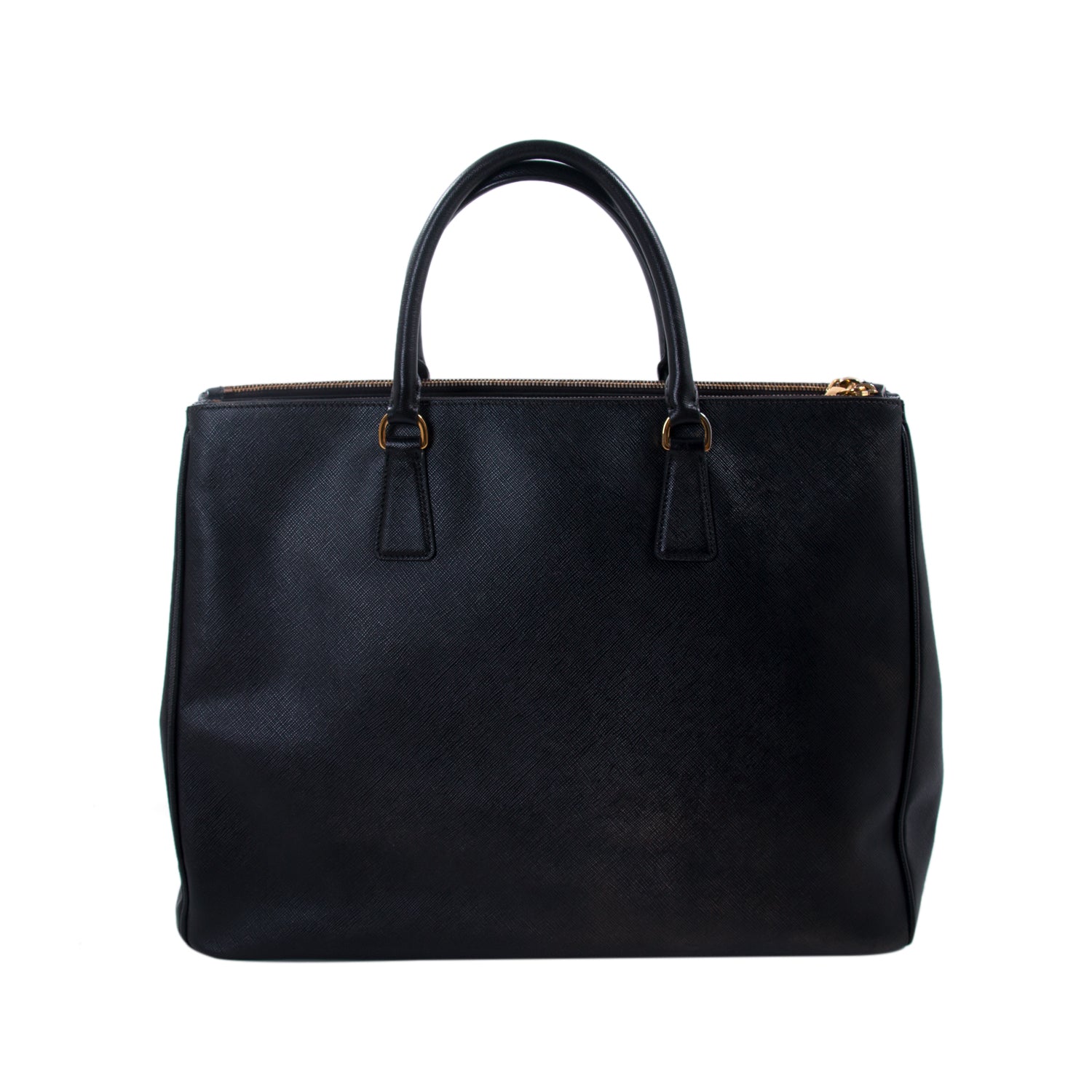 Prada Extra Large Lux Galleria Double Zip Tote