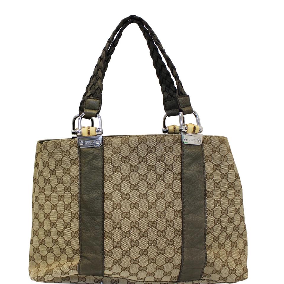 Gucci Monogram Canvas Tote