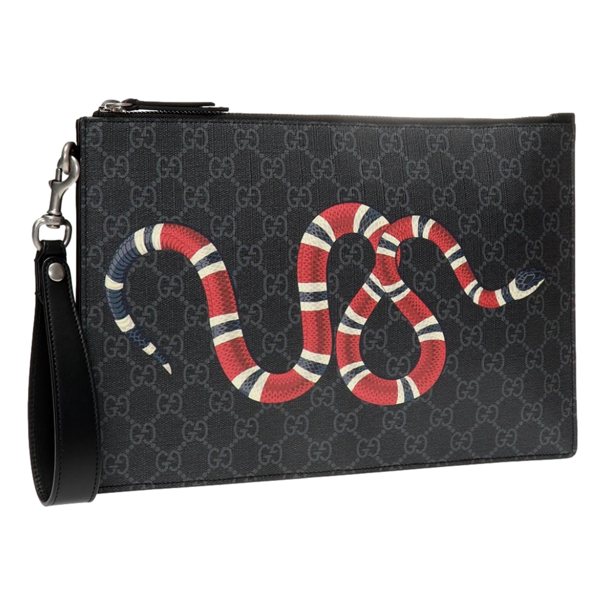 Gucci Monogram Canvas Crossbody