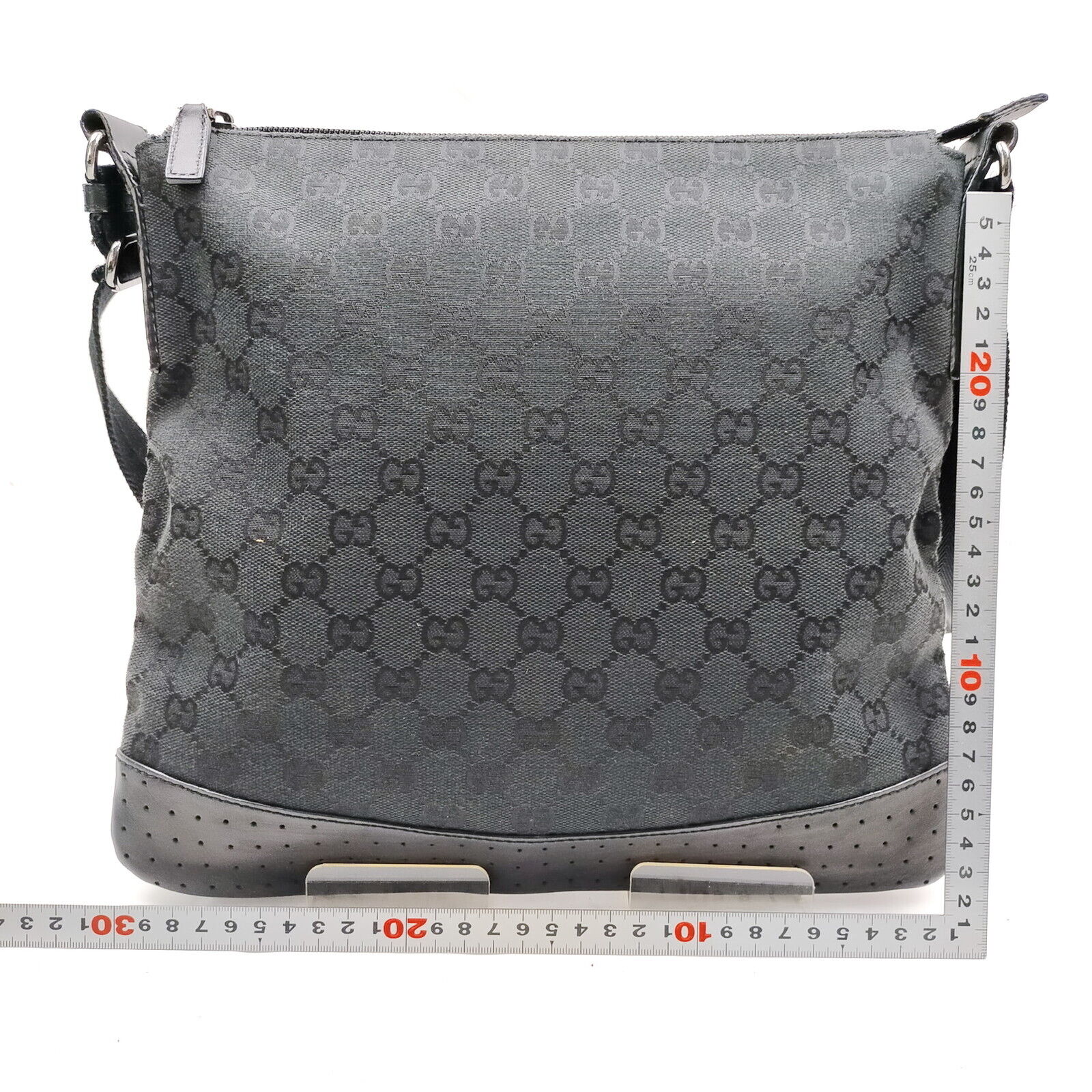 Gucci Black Canvas Crossbody Style 1