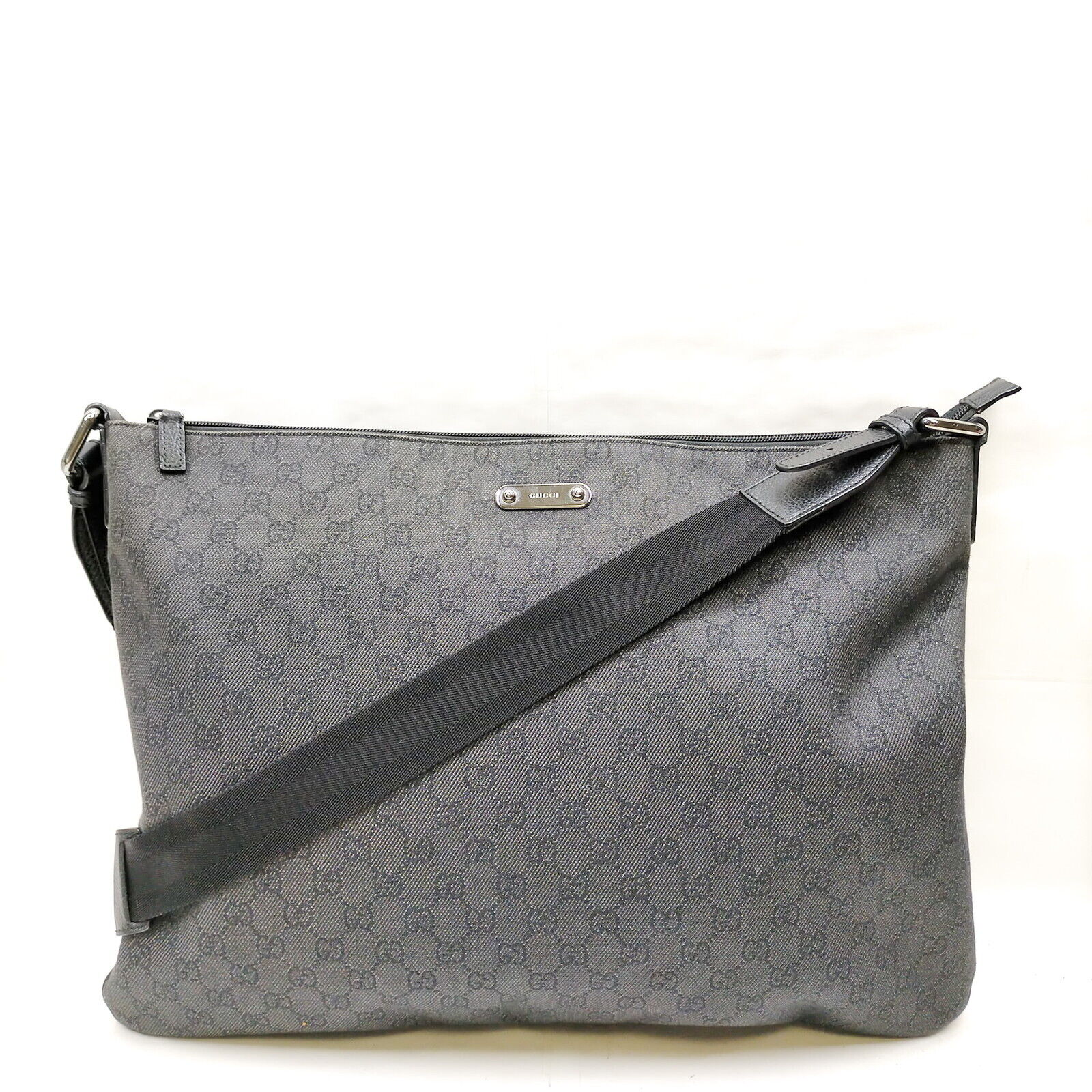 Gucci Black Canvas Crossbody Style 3