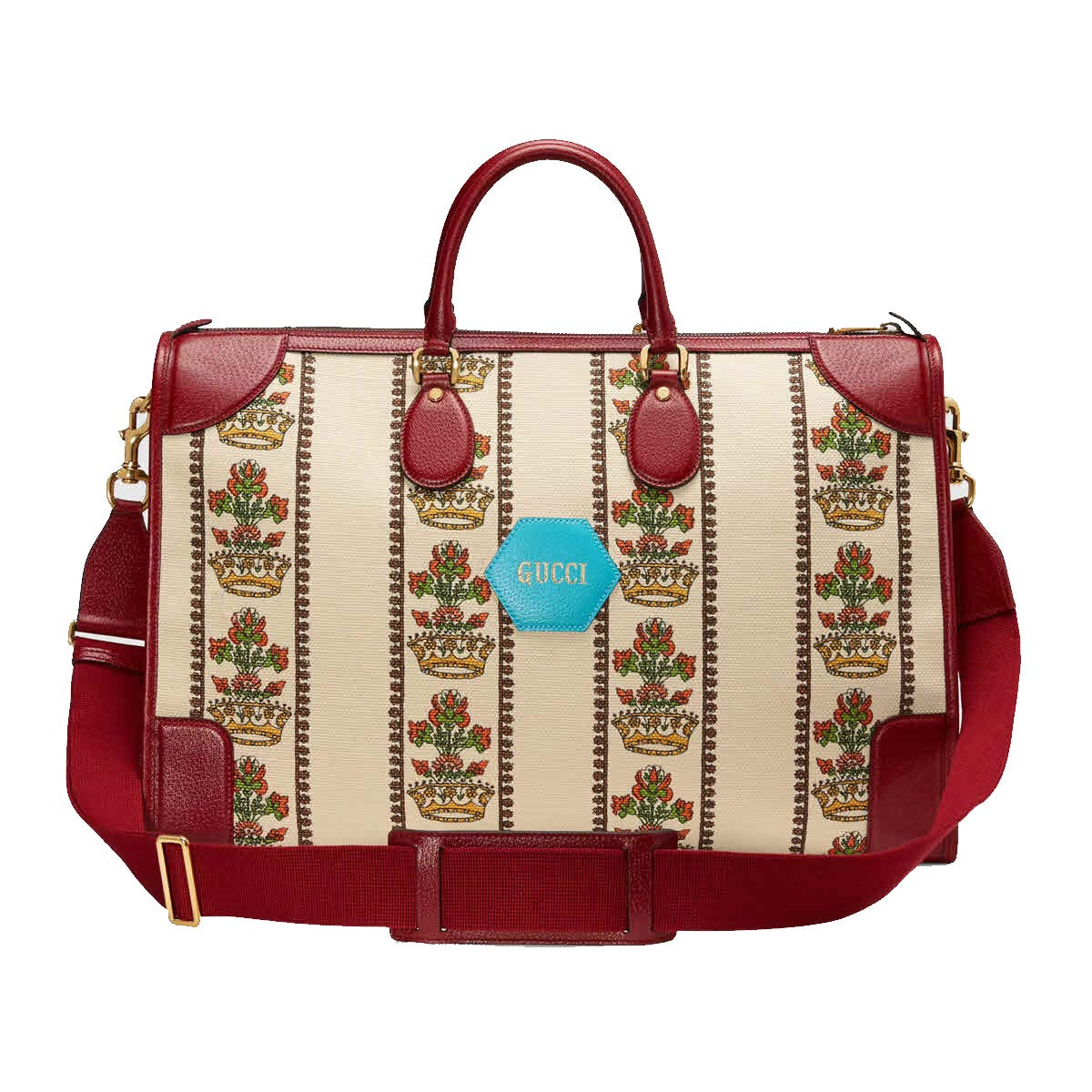 Gucci Monogram Leather Canvas Crossbody
