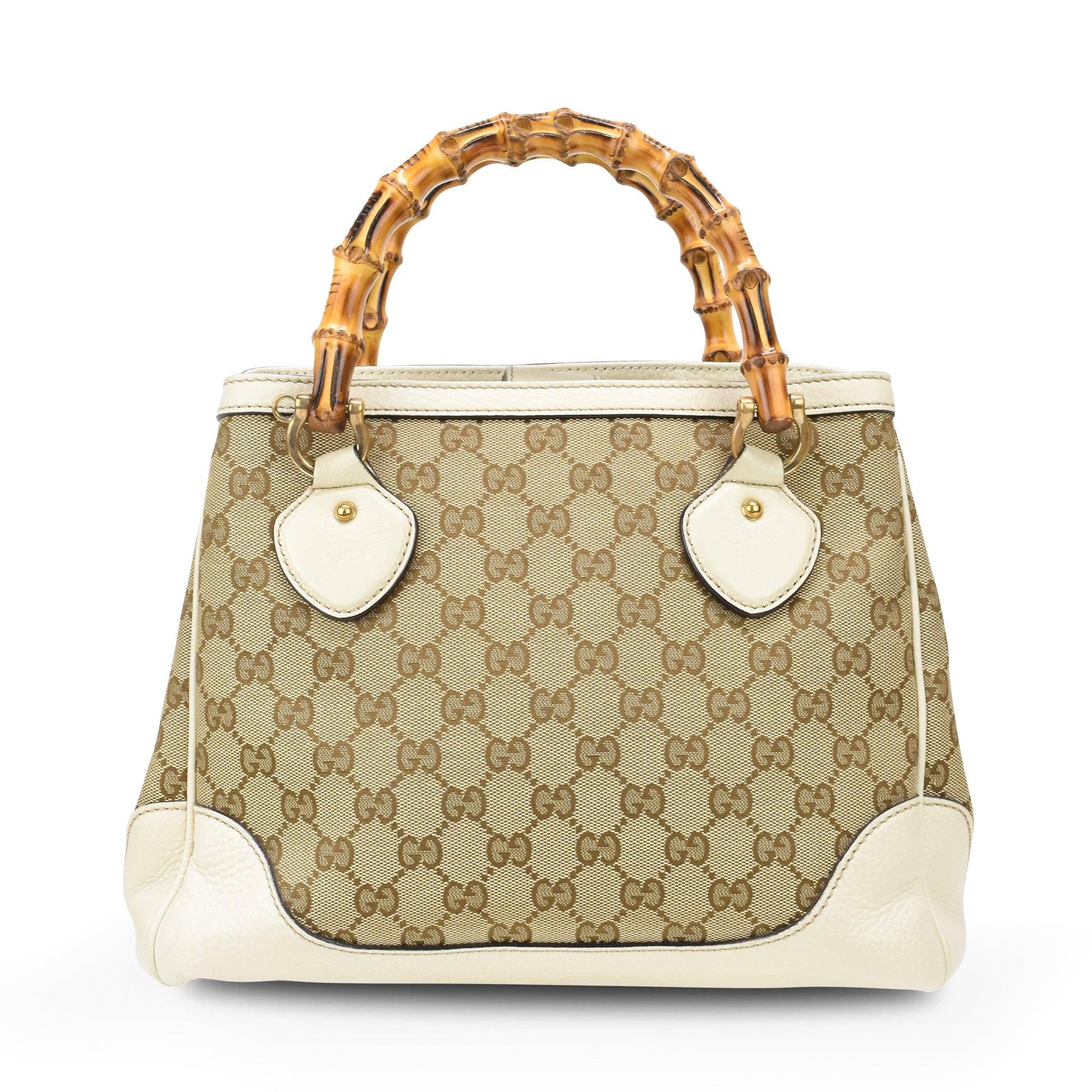 Gucci Monogram Leather Canvas Crossbody