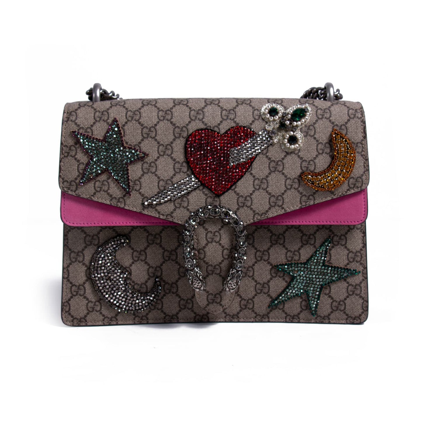 Gucci Dionysus Leather Chain Shoulder Bag Style 6