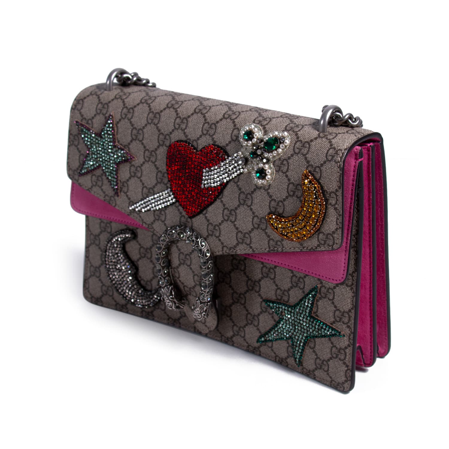 Gucci Dionysus Leather Chain Shoulder Bag Style 6