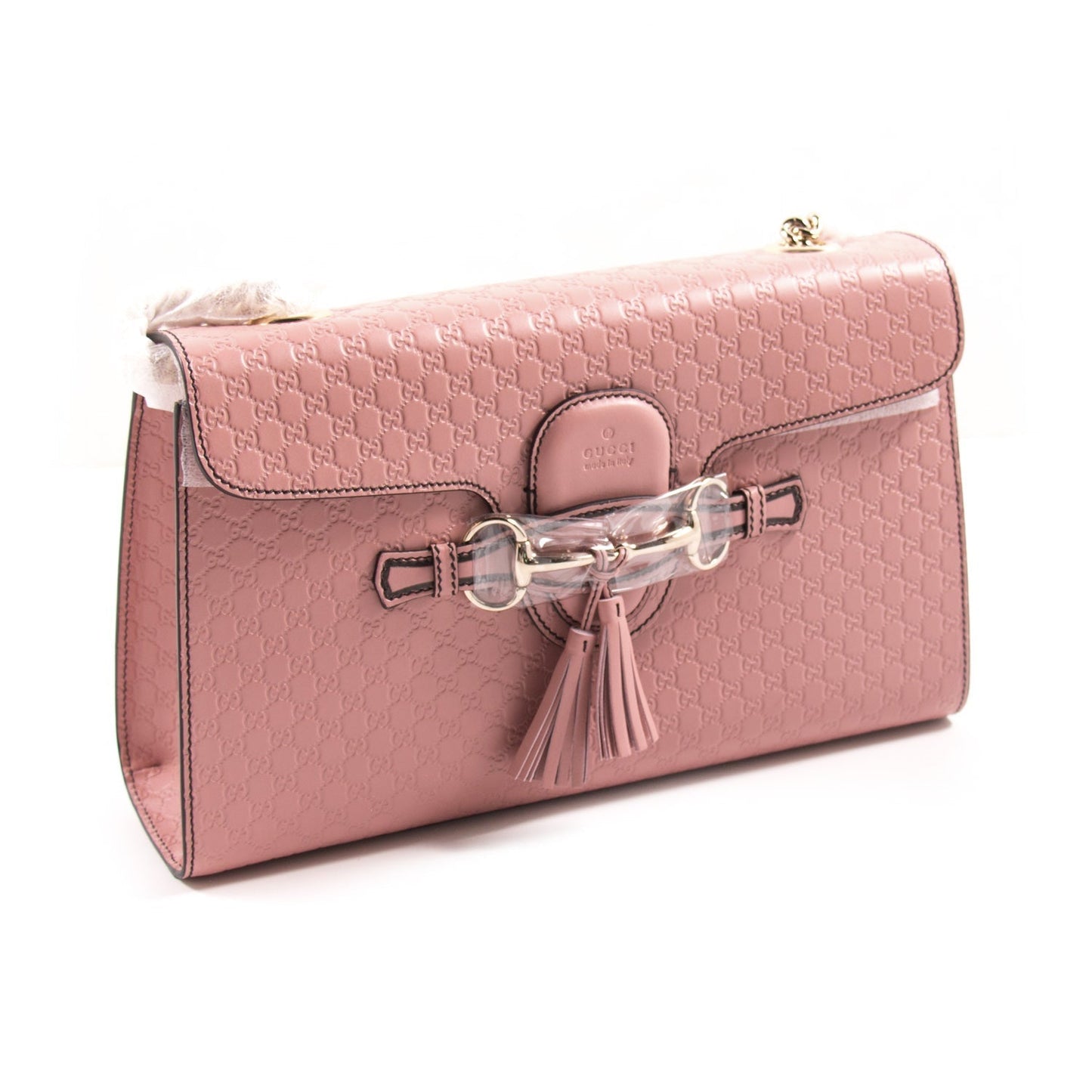 Gucci Guccissima Leather Chain Shoulder Bag Style 8