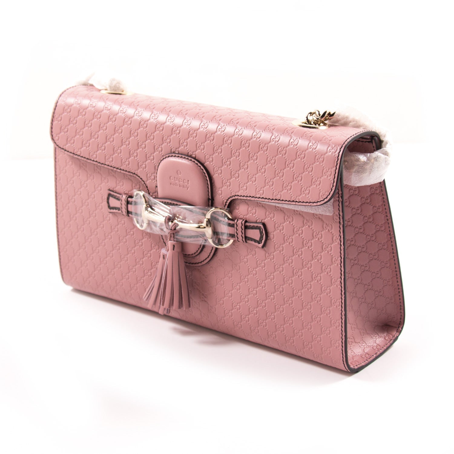 Gucci Guccissima Leather Chain Shoulder Bag Style 8