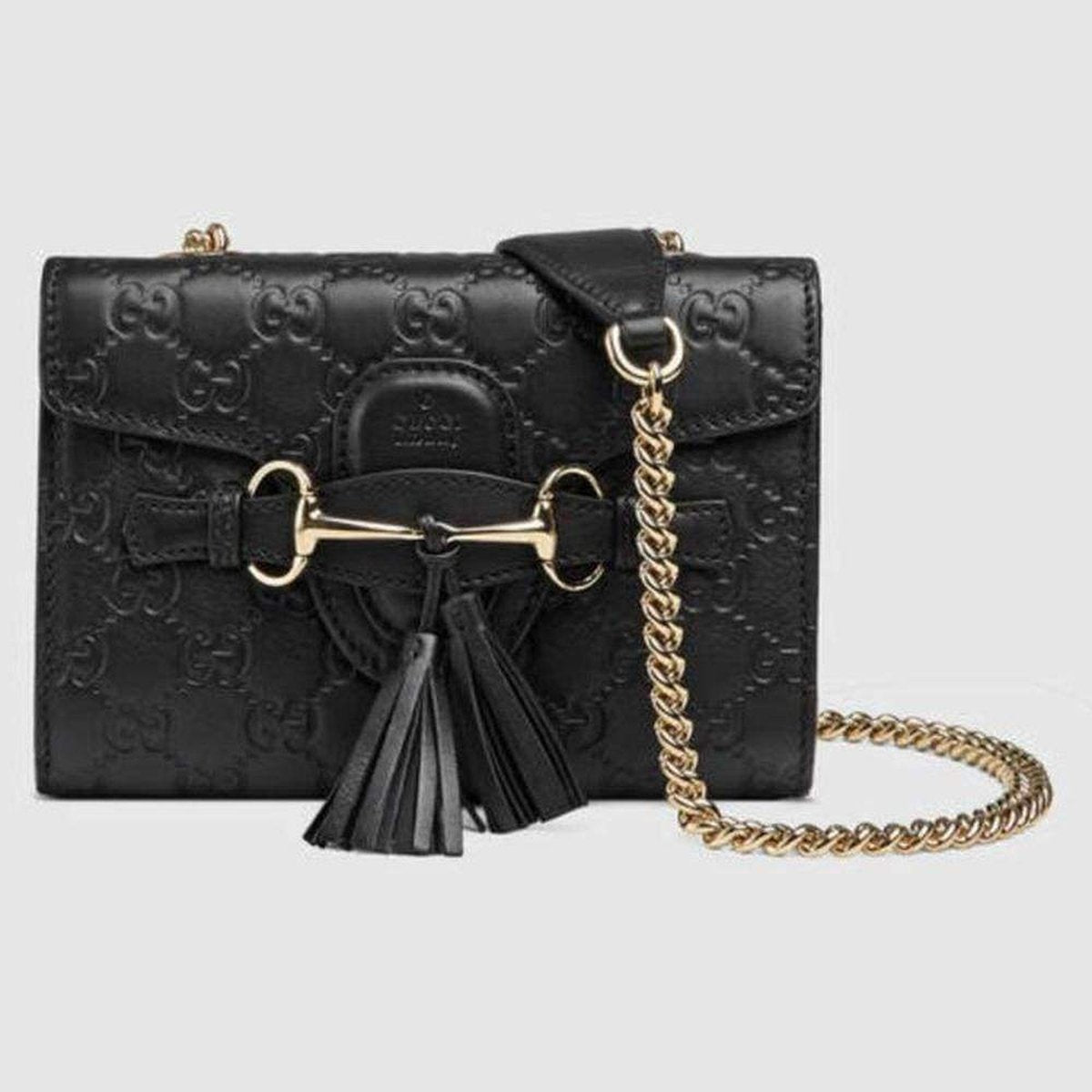 Gucci Chain Leather Crossbody