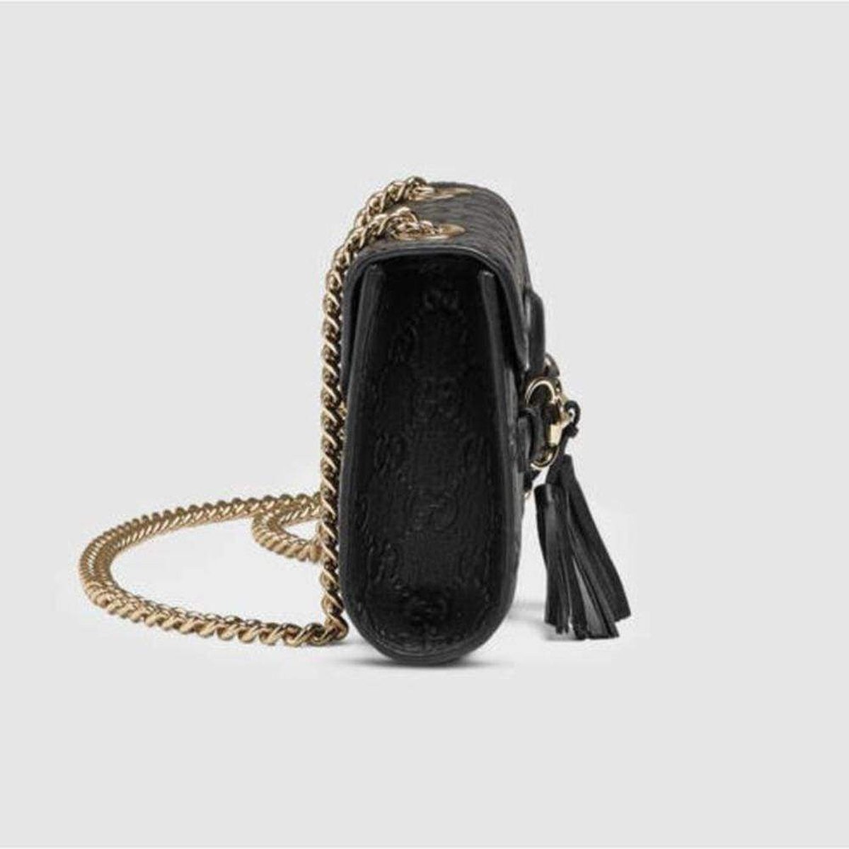 Gucci Chain Leather Crossbody
