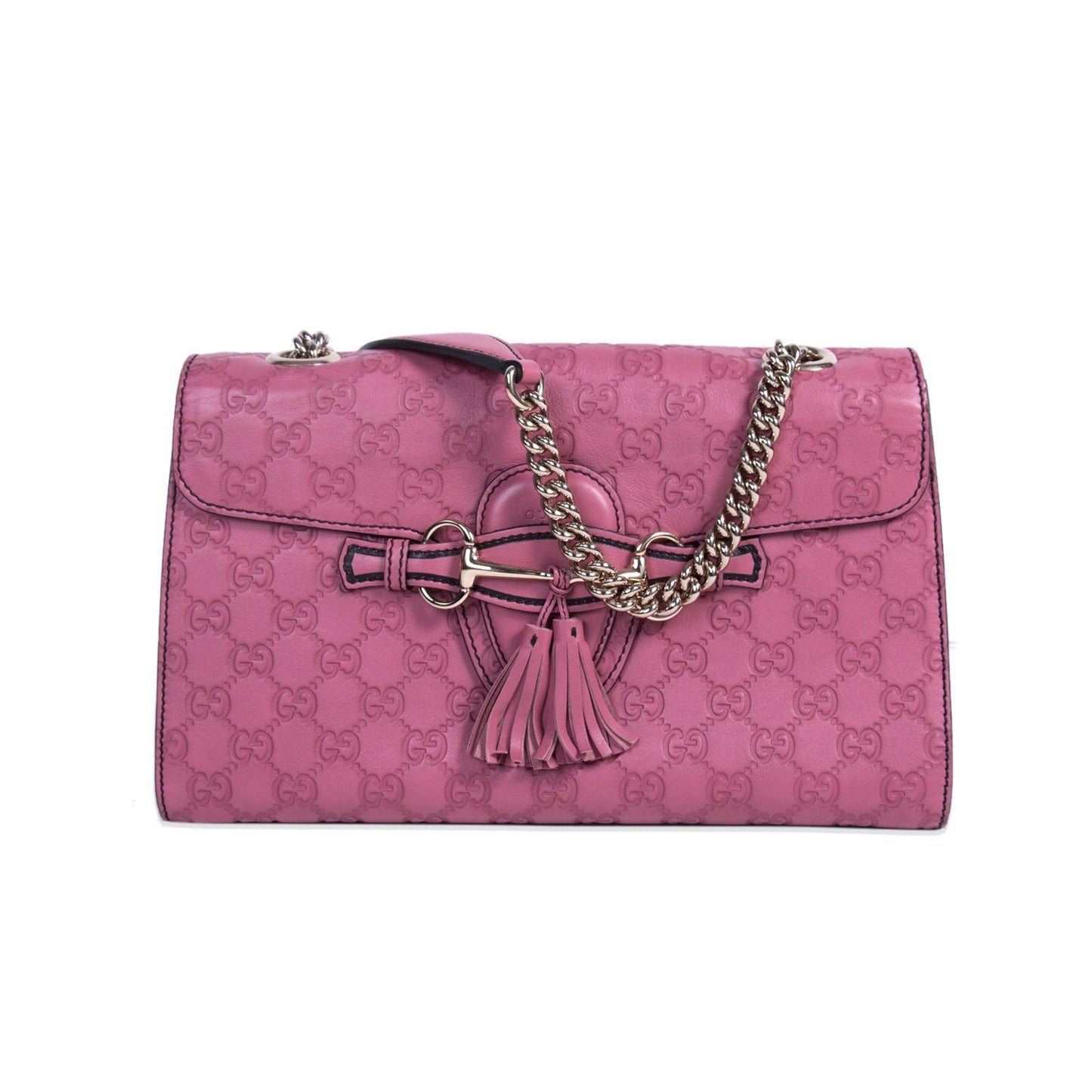 Gucci Leather Chain Shoulder Bag Style 12