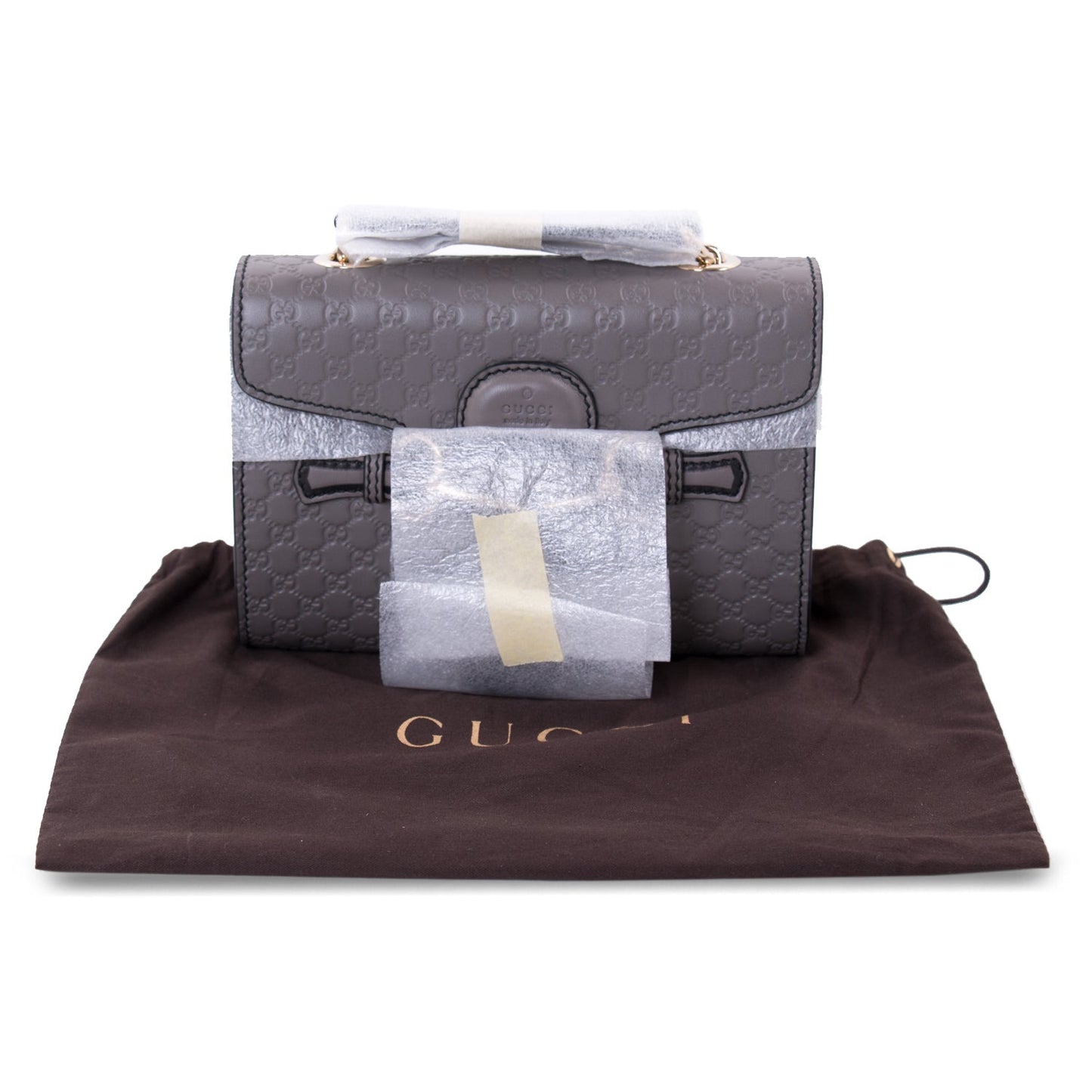 Gucci Guccissima Leather Chain Shoulder Bag Style 3