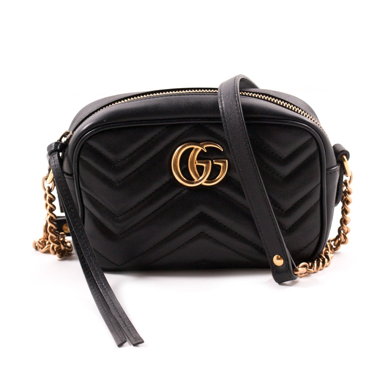 Gucci GG Marmont Leather Shoulder Bag Style 4