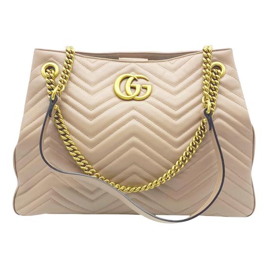 Gucci Chain Leather Tote
