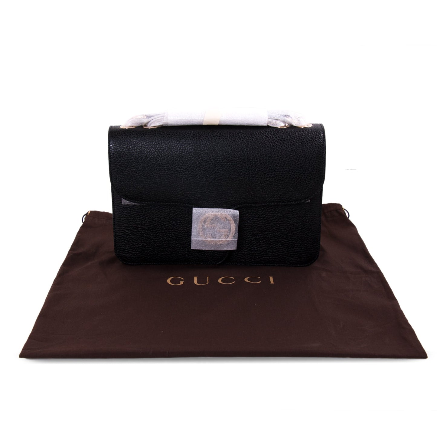 Gucci Interlocking G Leather Chain Shoulder Bag Style 2