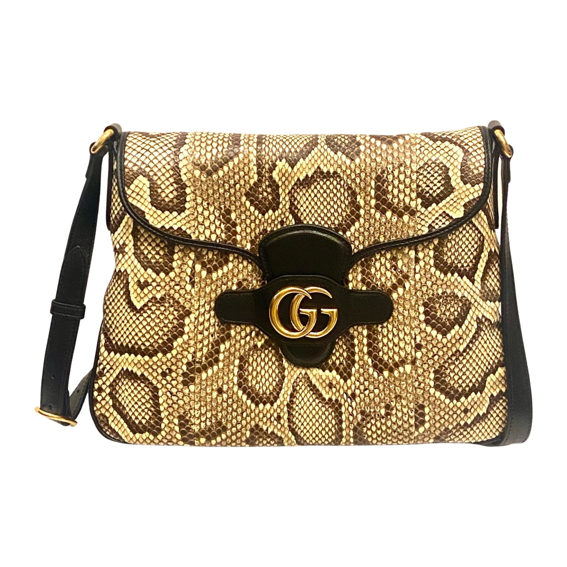 Gucci Monogram Leather Crossbody