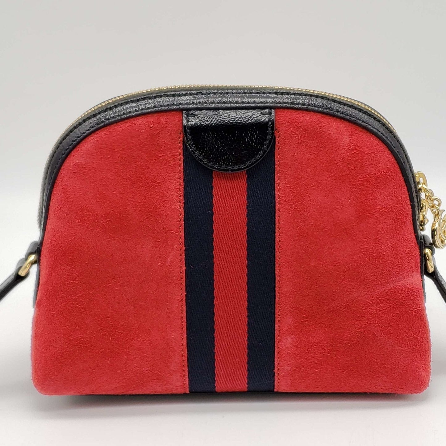 Gucci Ophidia Leather Suede Shoulder Bag