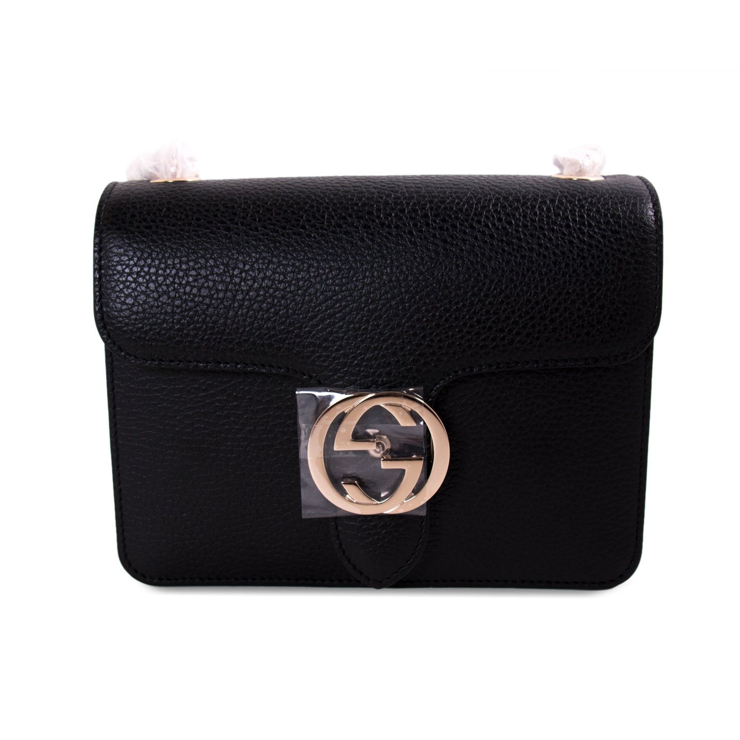 Gucci Interlocking G Leather Chain Shoulder Bag Style 1