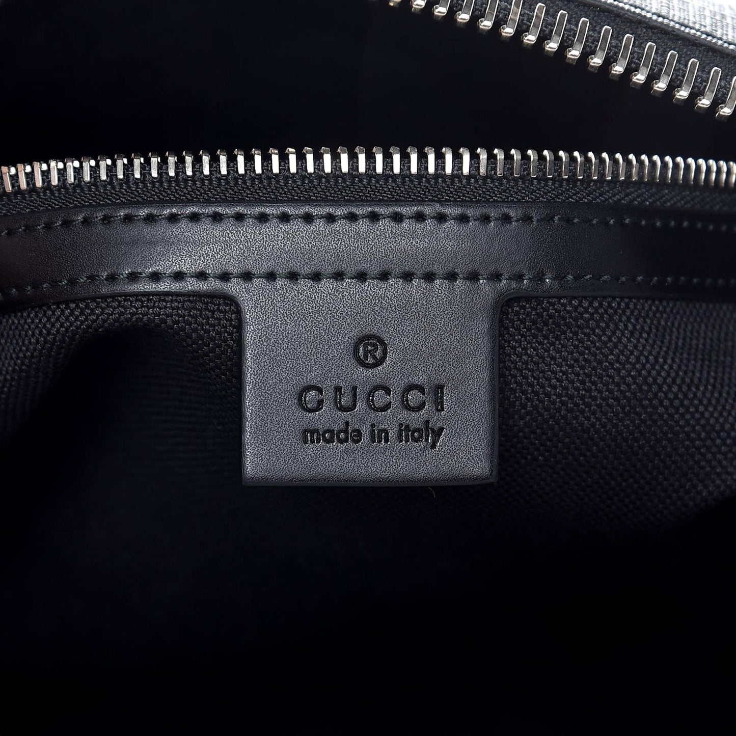 Gucci Monogram Nylon Leather Canvas Crossbody
