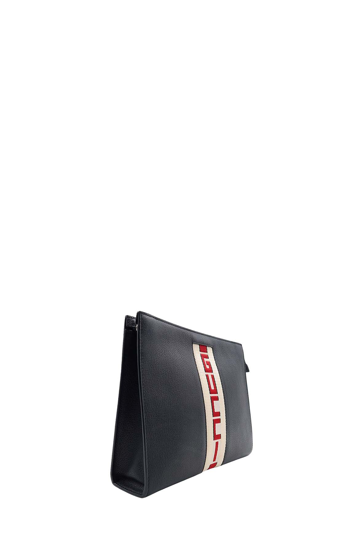 Gucci Leather Top Handle Clutch