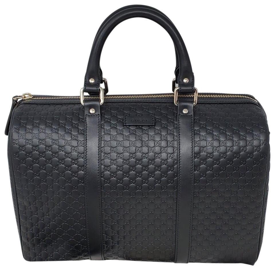Gucci Guccissima Black Shoulder Bag Style 2