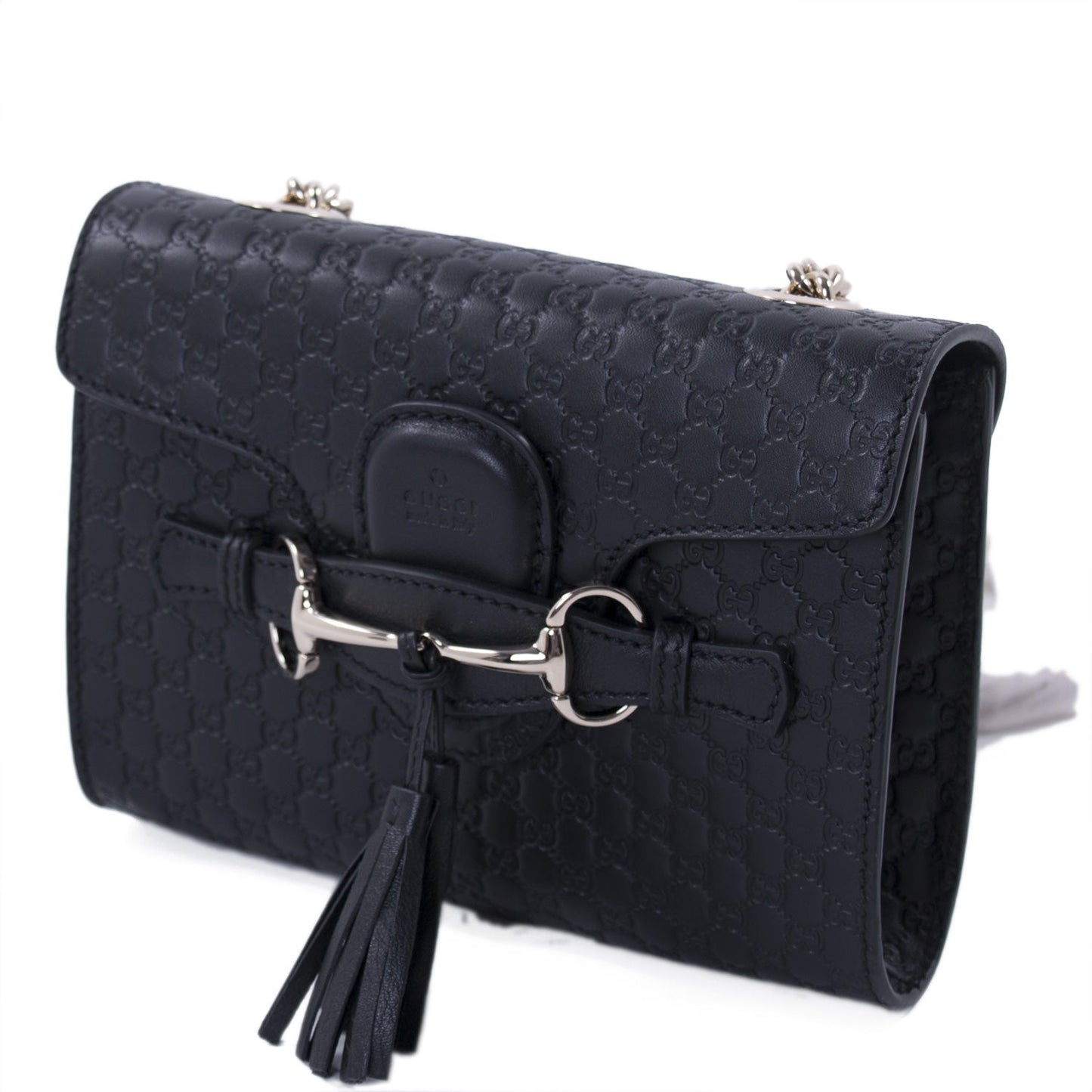 Gucci Guccissima Leather Chain Shoulder Bag Style 7