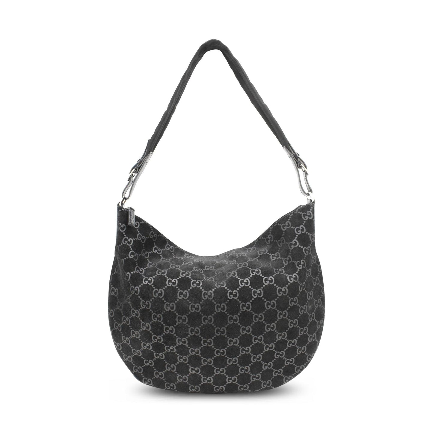 Gucci Monogram Leather Canvas Shoulder Bag