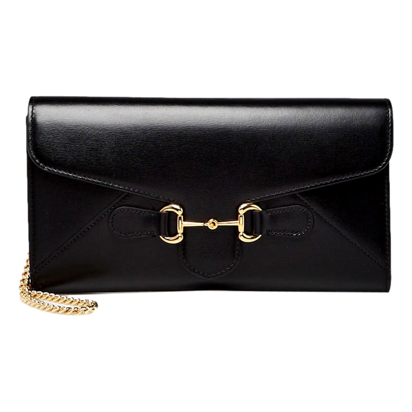 Gucci Monogram Chain Leather Crossbody