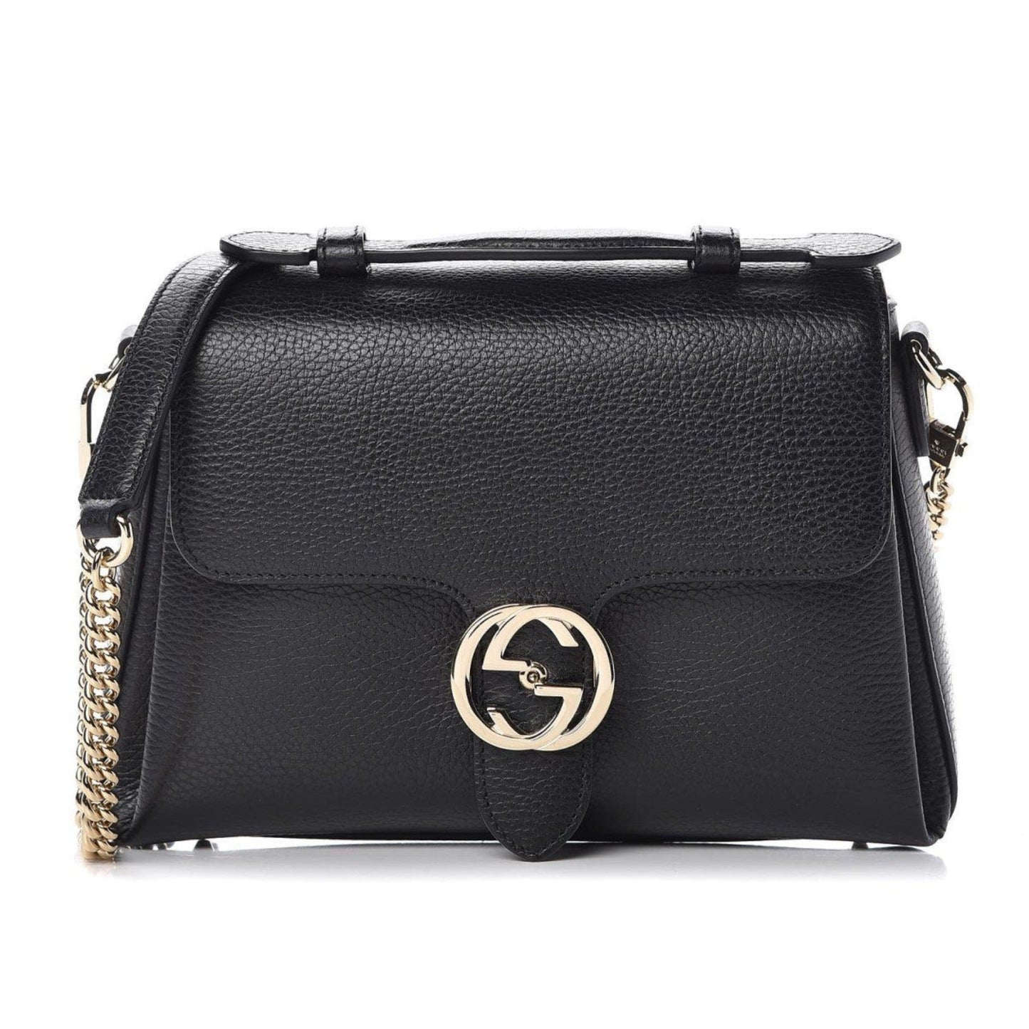 Gucci Chain Leather Crossbody