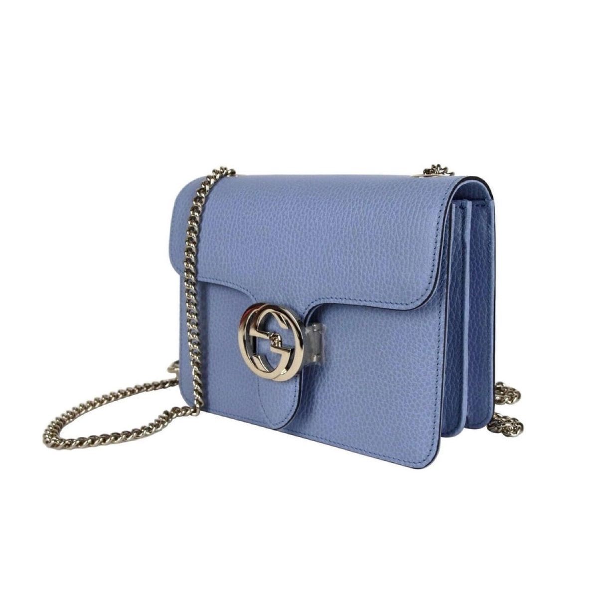 Gucci Chain Leather Crossbody
