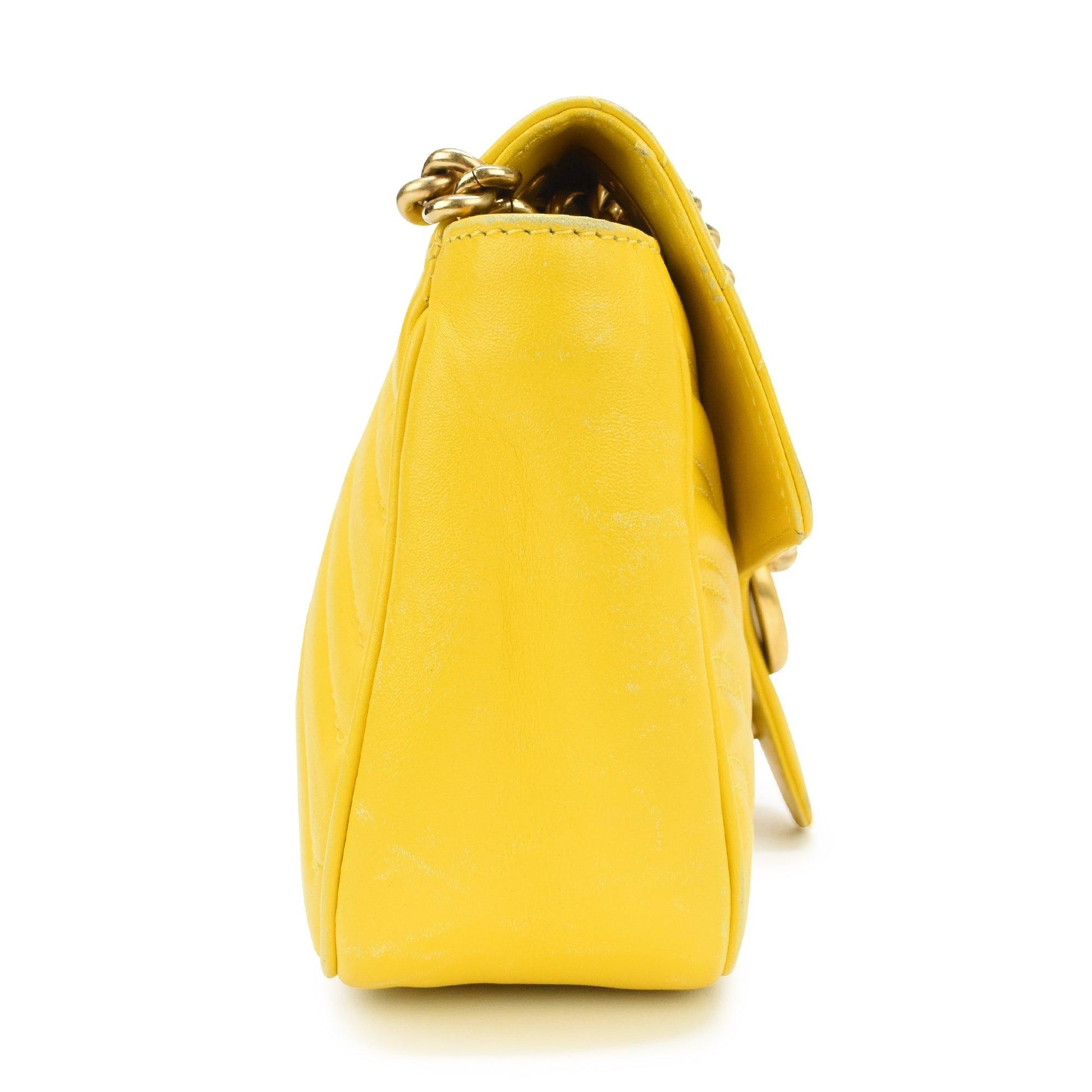 Gucci Chain Leather Shoulder Bag